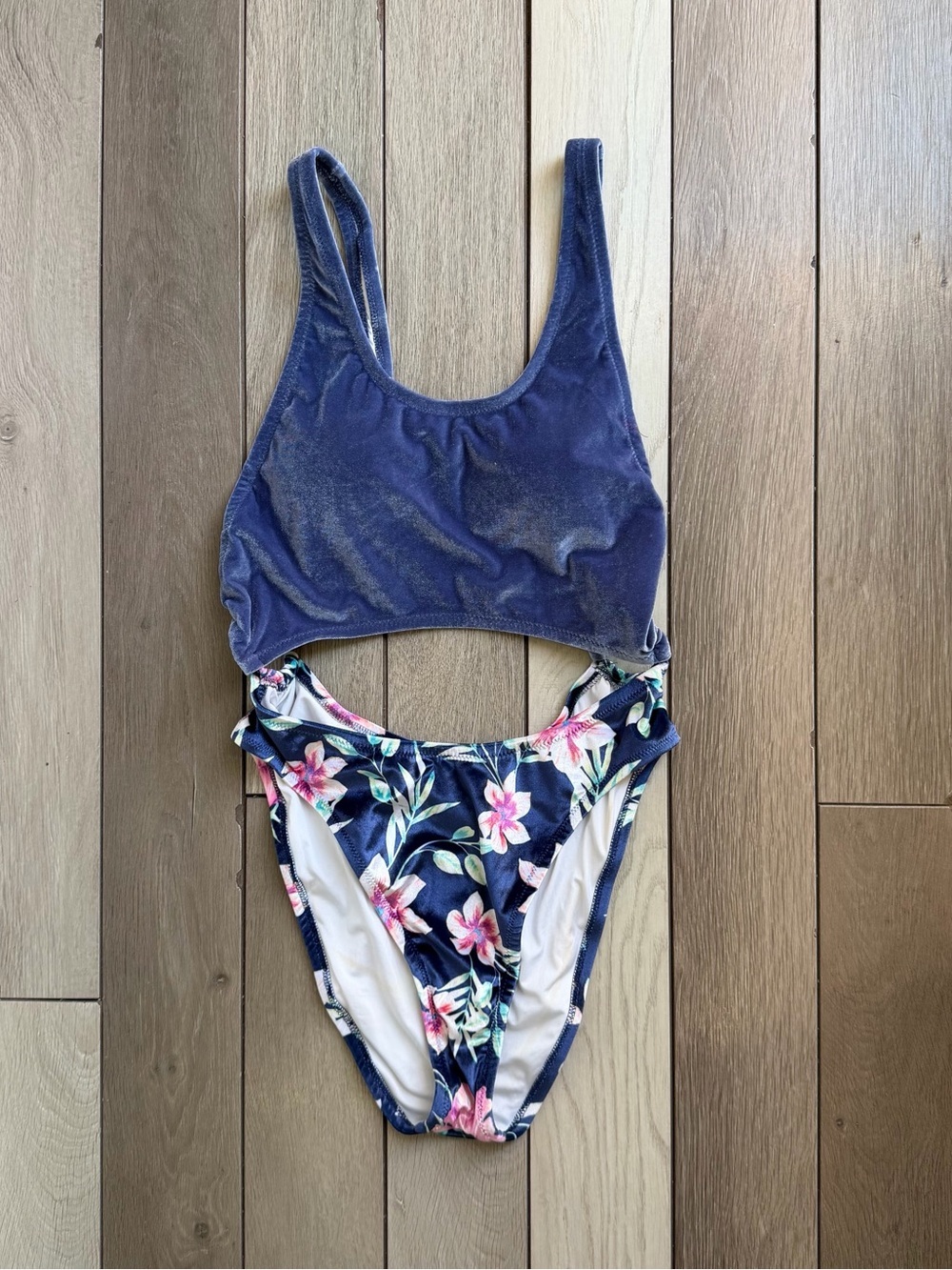Victoria's Secret PINK velvet monokini